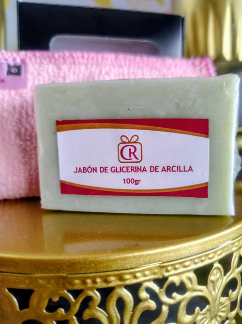 Jabón Glicerina Arcilla 100gr