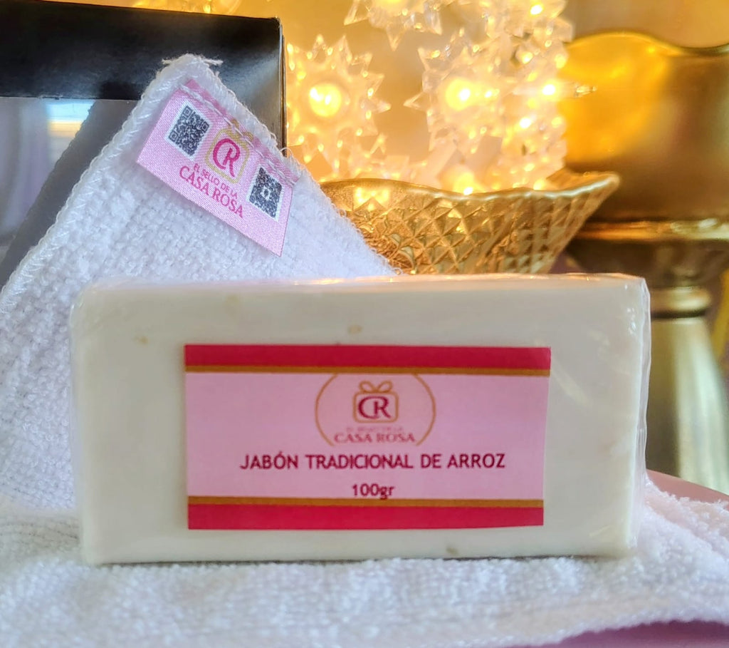 Jabón Tradicional Arroz 100gr