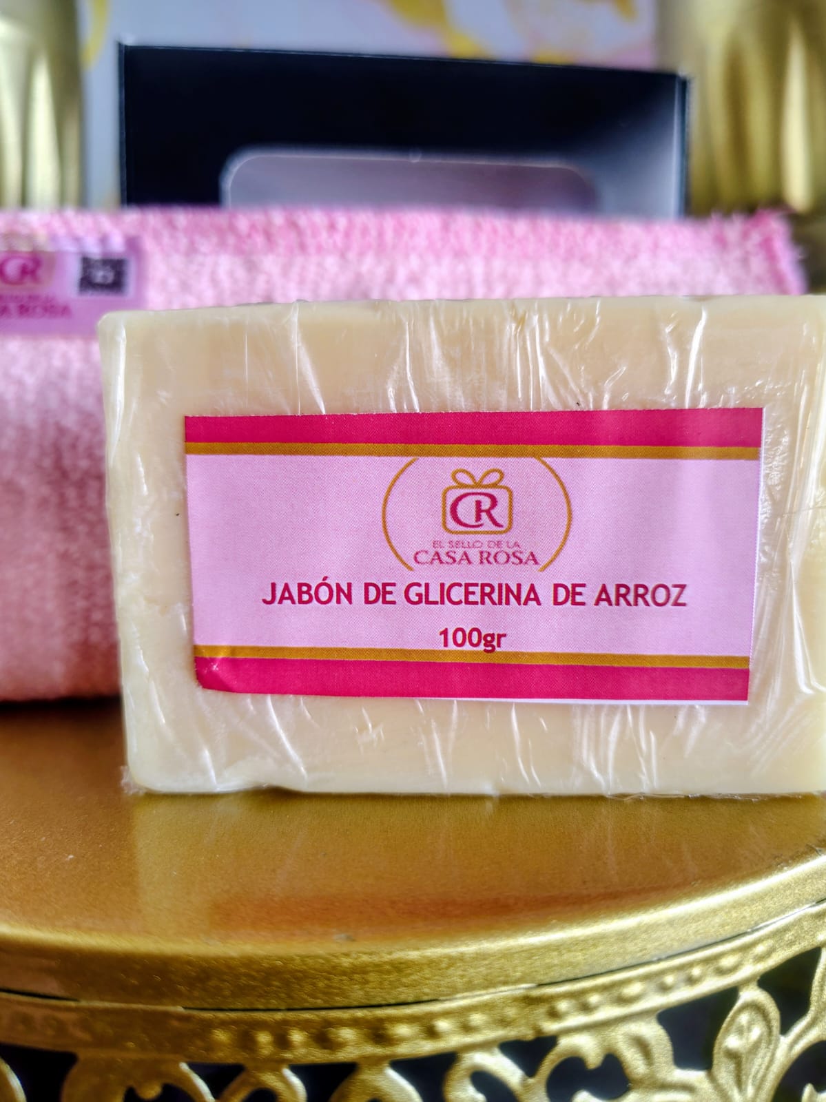 Jabón de Glicerina de Arroz 100gr