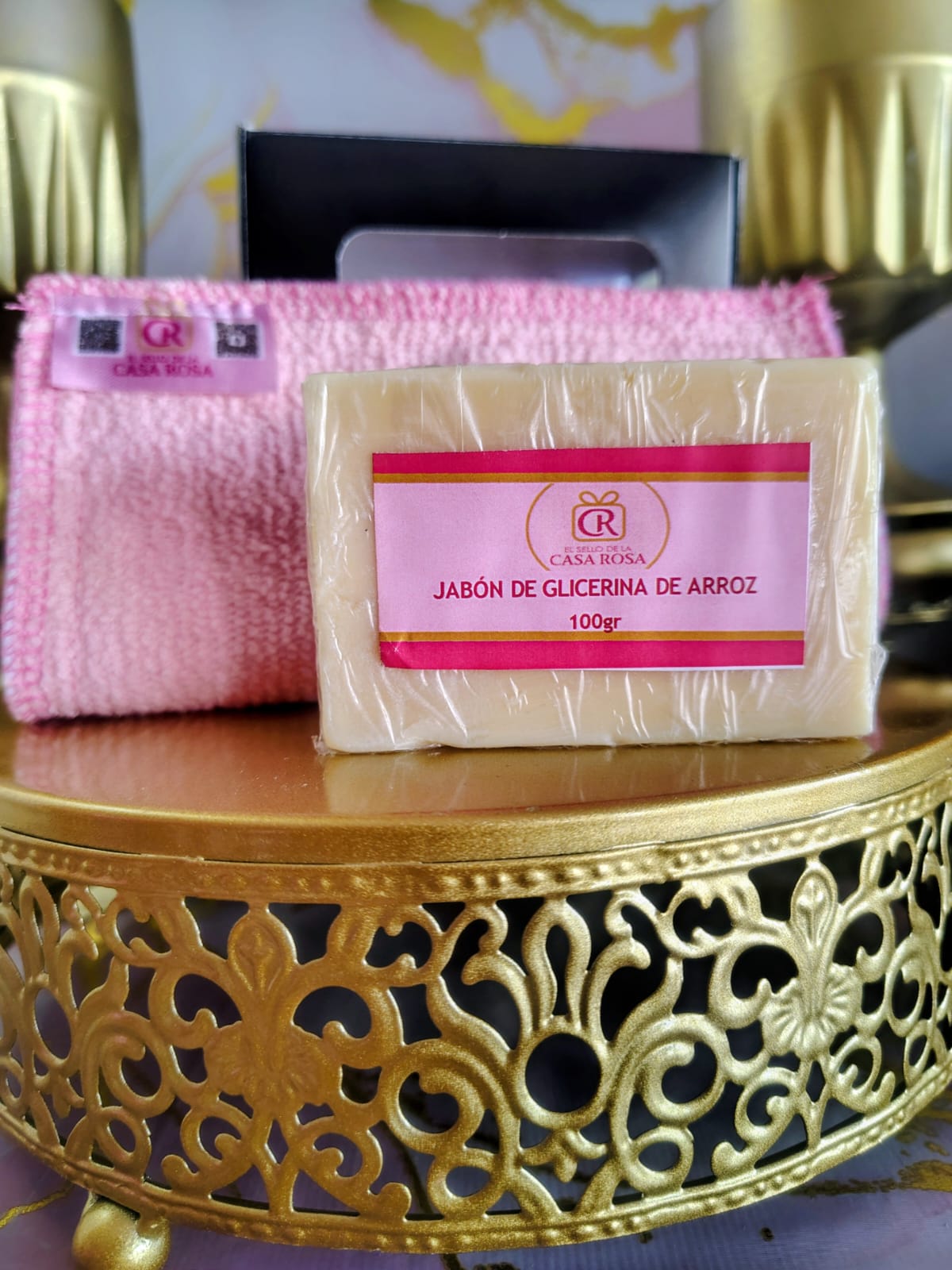 Jabón de Glicerina de Arroz 100gr