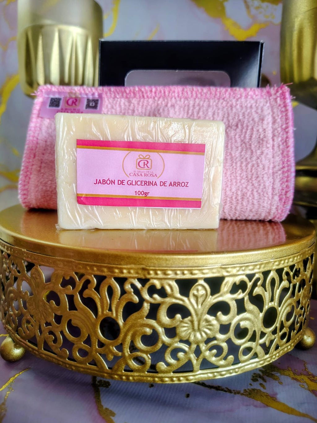 Jabón de Glicerina de Arroz 100gr