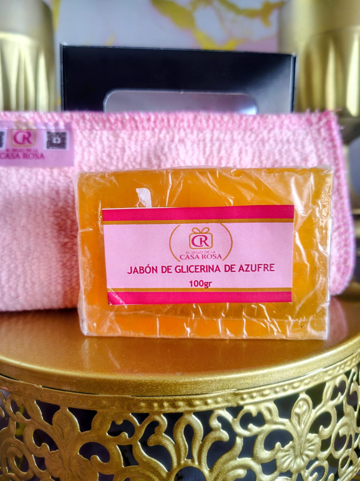 Jabón Glicerina Azufre 100gr