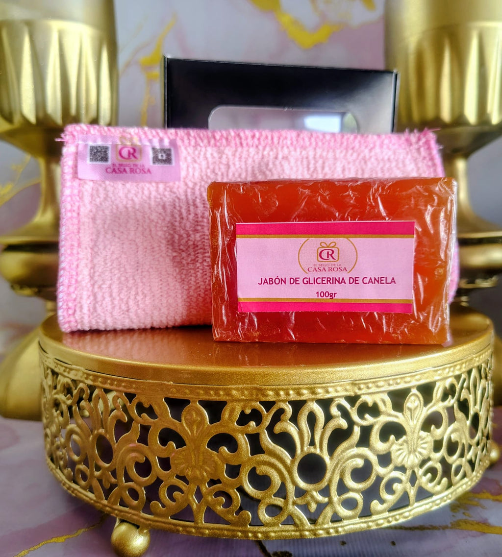 Jabón de glicerina de Canela