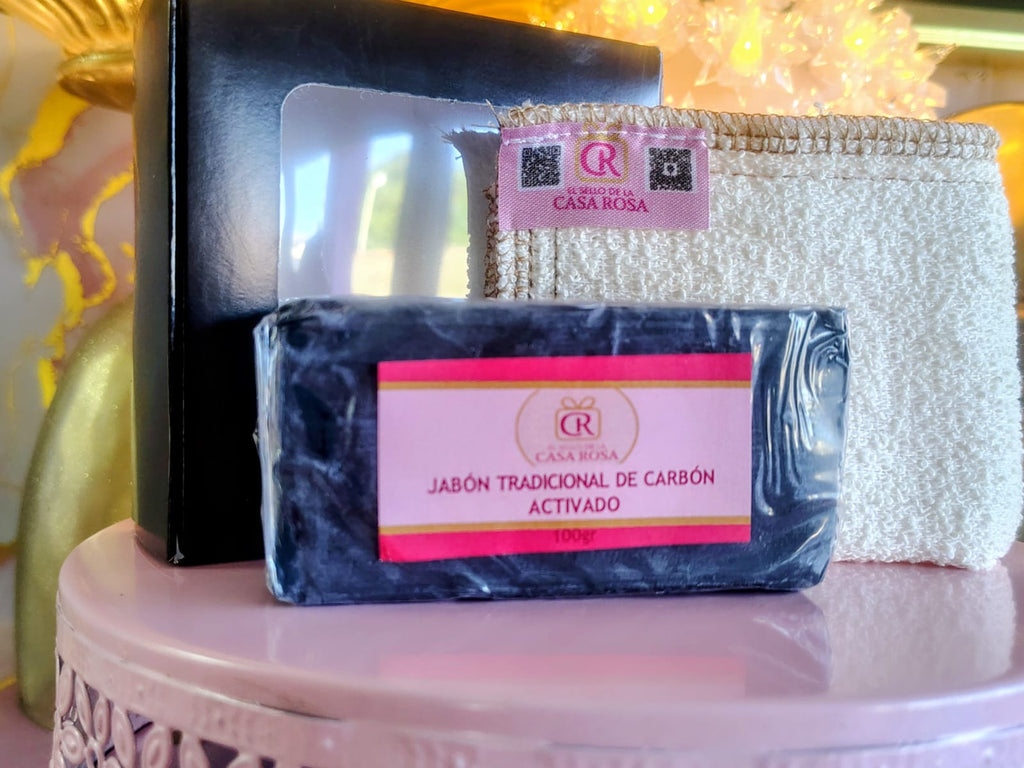 Jabón Tradicional Carbón Activado 100gr