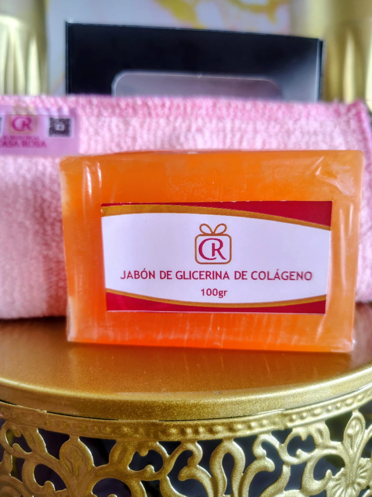 Jabón Glicerina Colágeno 100gr
