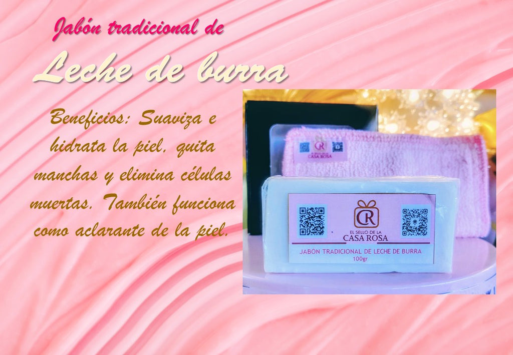 Jabón Tradicional Leche de Burra 100gr