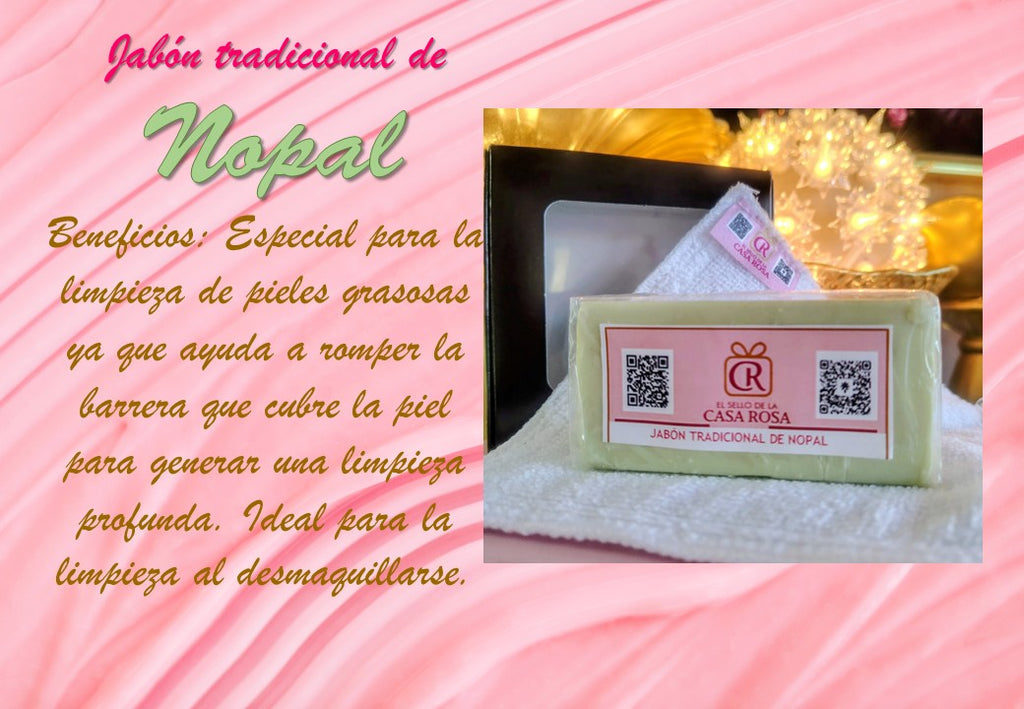 Jabón Tradicional Nopal 100gr