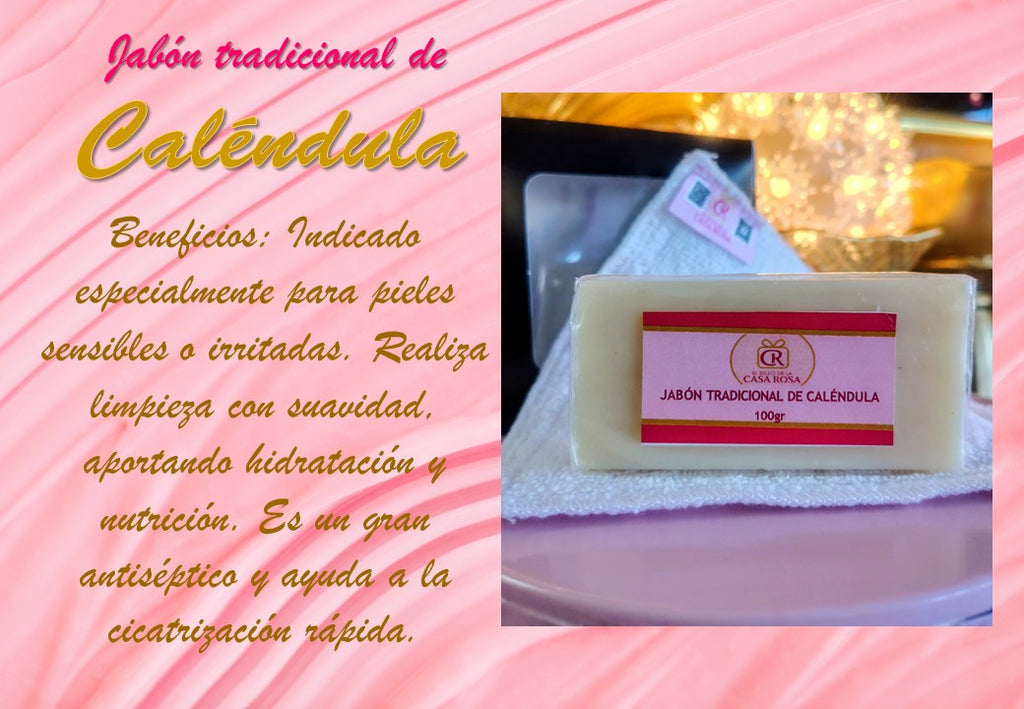 Jabón Tradicional Caléndula 100gr