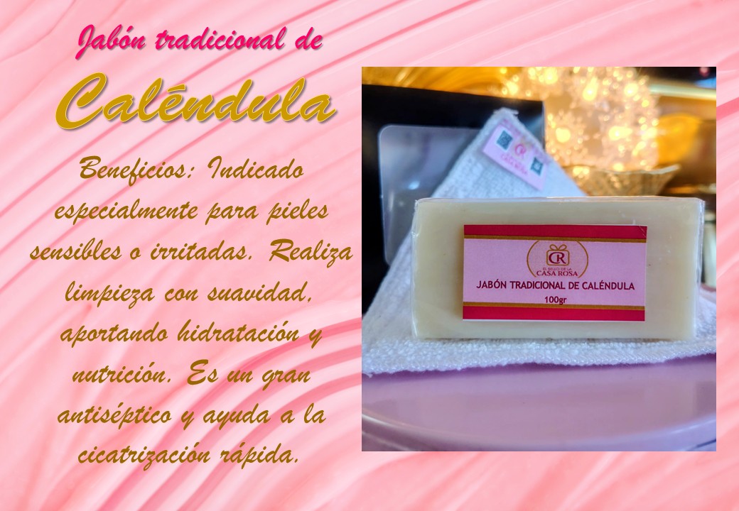 Jabón Tradicional Caléndula 100gr