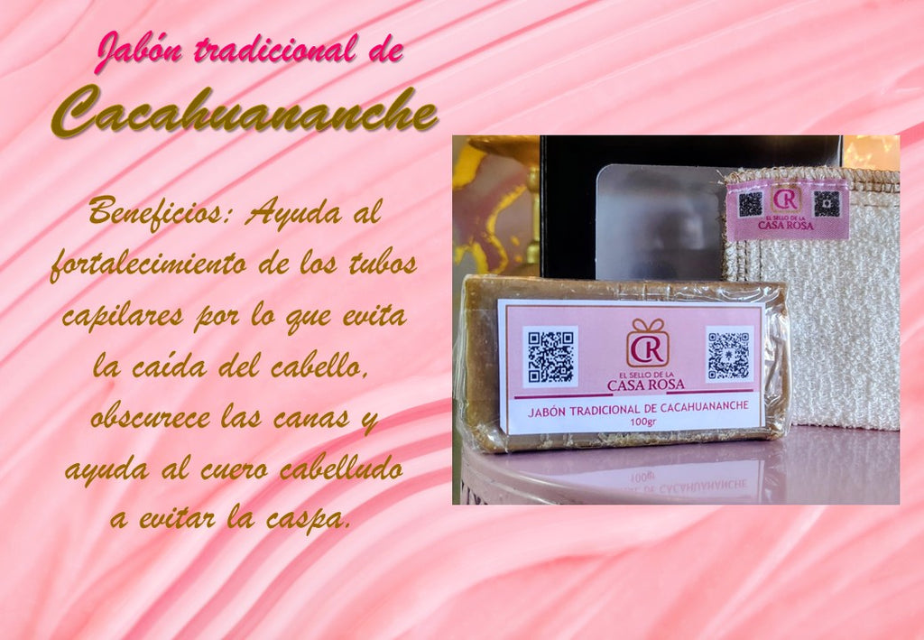 Jabón Tradicional Cacahuananche 100gr