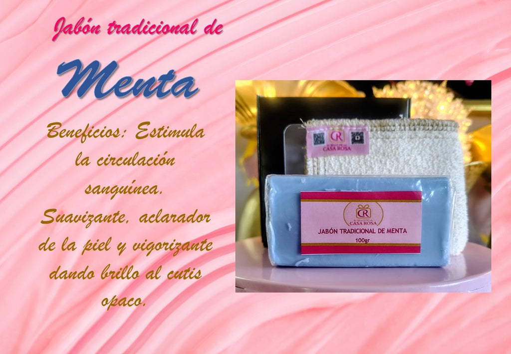 Jabón Tradicional Menta 100gr