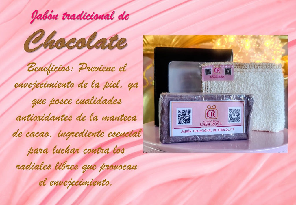 Jabón Tradicional Chocolate 100gr