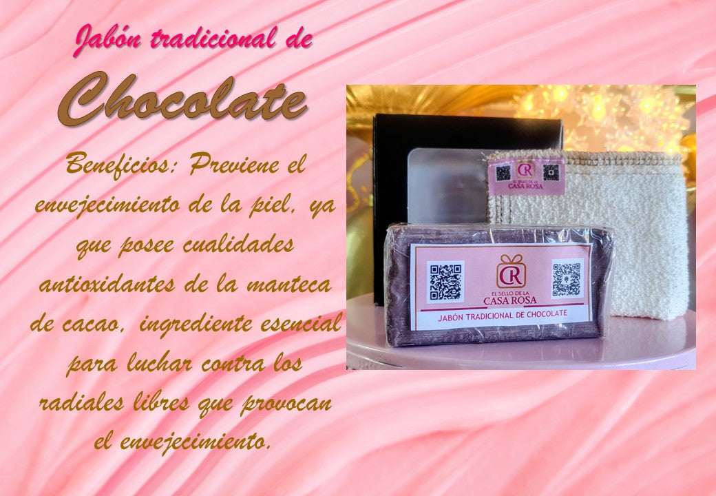 Jabón Tradicional Chocolate 100gr