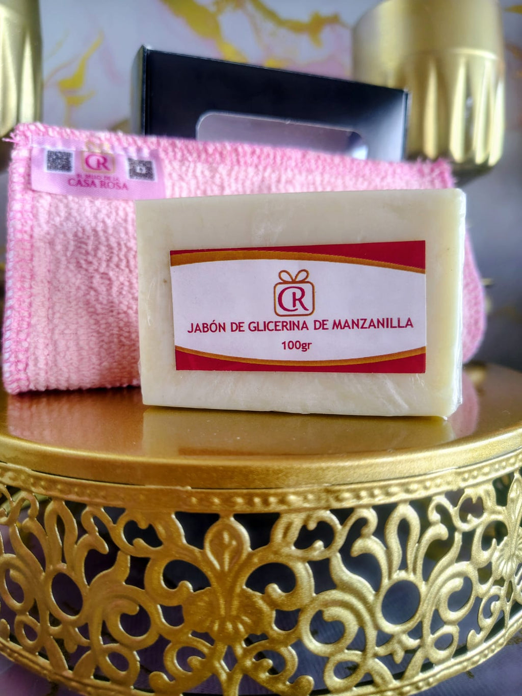 Jabón Glicerina Manzanilla 100gr