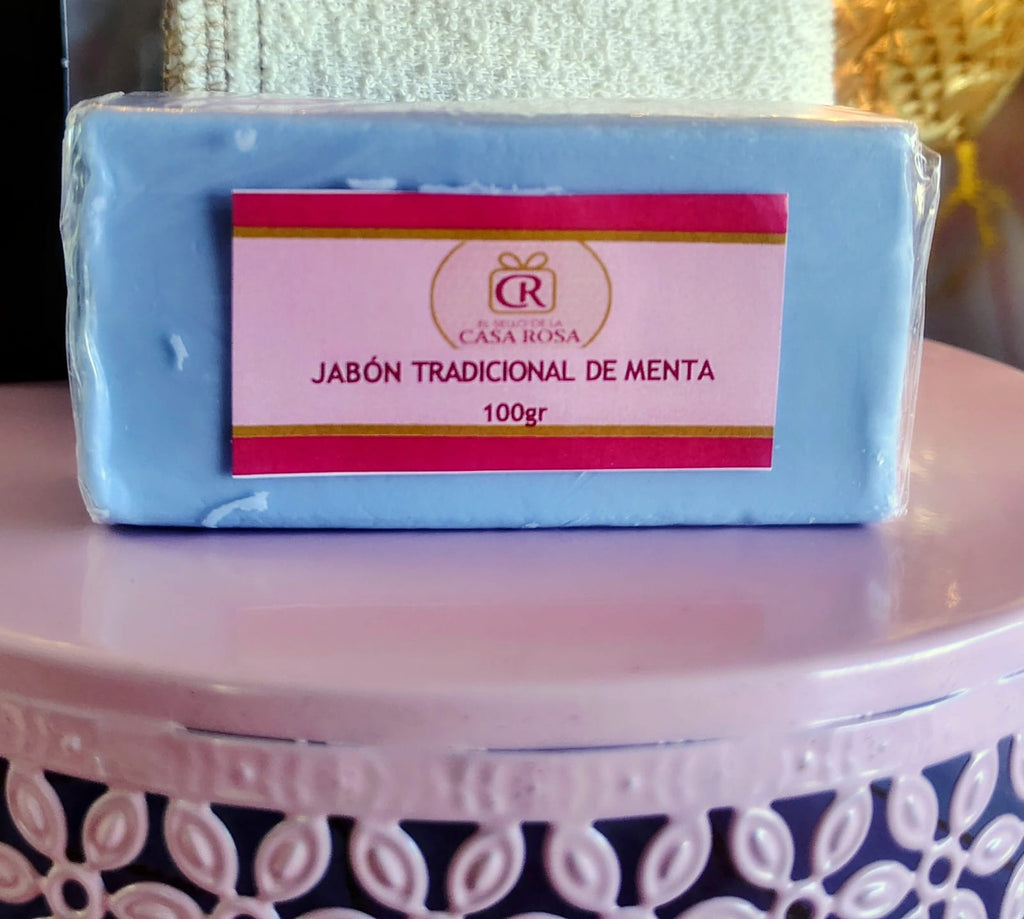 Jabón Tradicional Menta 100gr