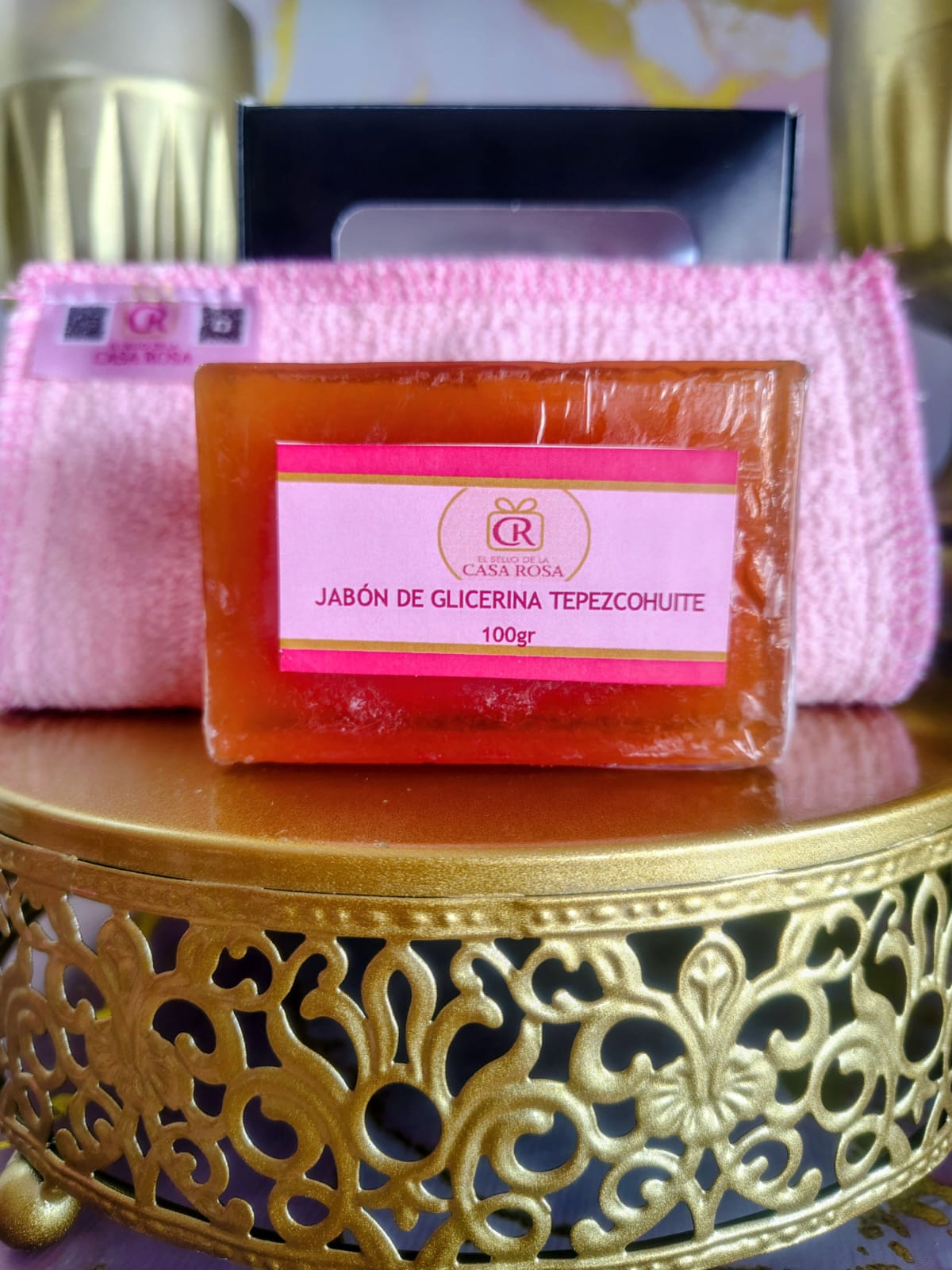 Jabón de Glicerina de Tepezcohuite