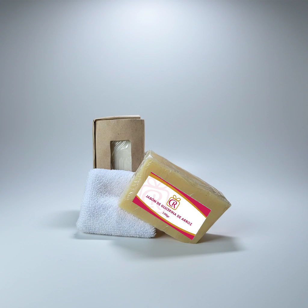 Jabón de Glicerina de Arroz 100gr