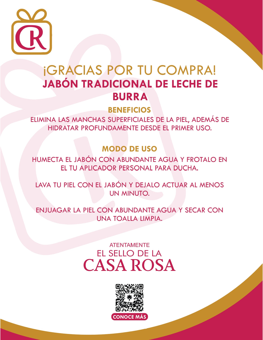 Jabón Tradicional Leche de Burra 100gr