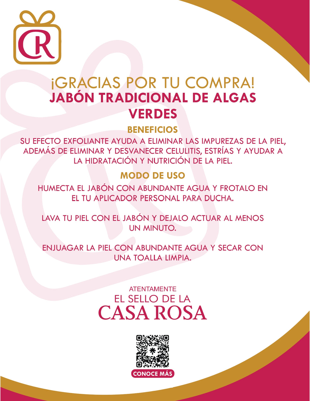 Jabón Tradicional Algas Verdes 100gr