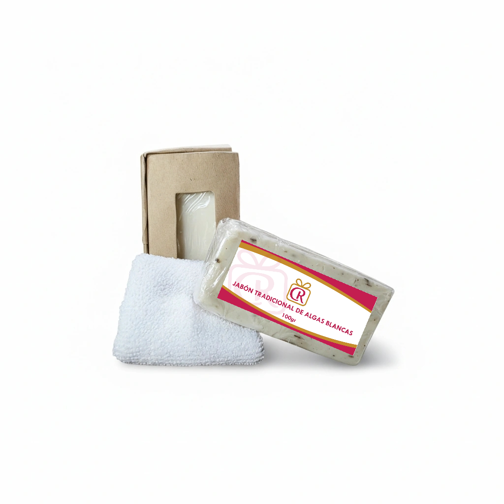 Jabón Tradicional Algas Blancas 100gr