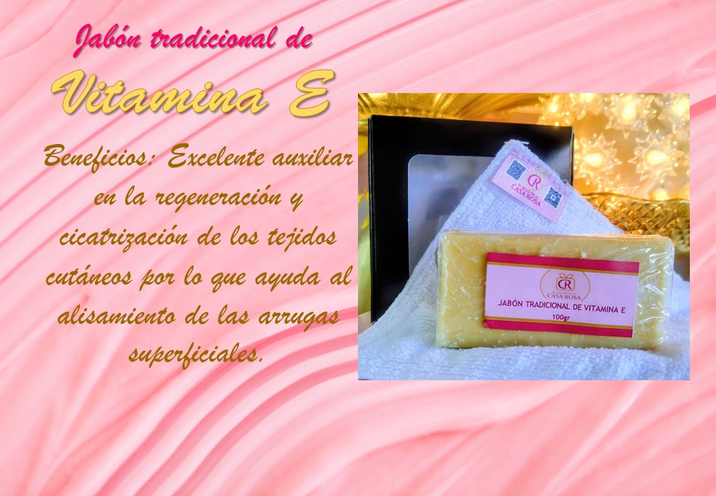 Jabón Tradicional Vitamina E 100gr