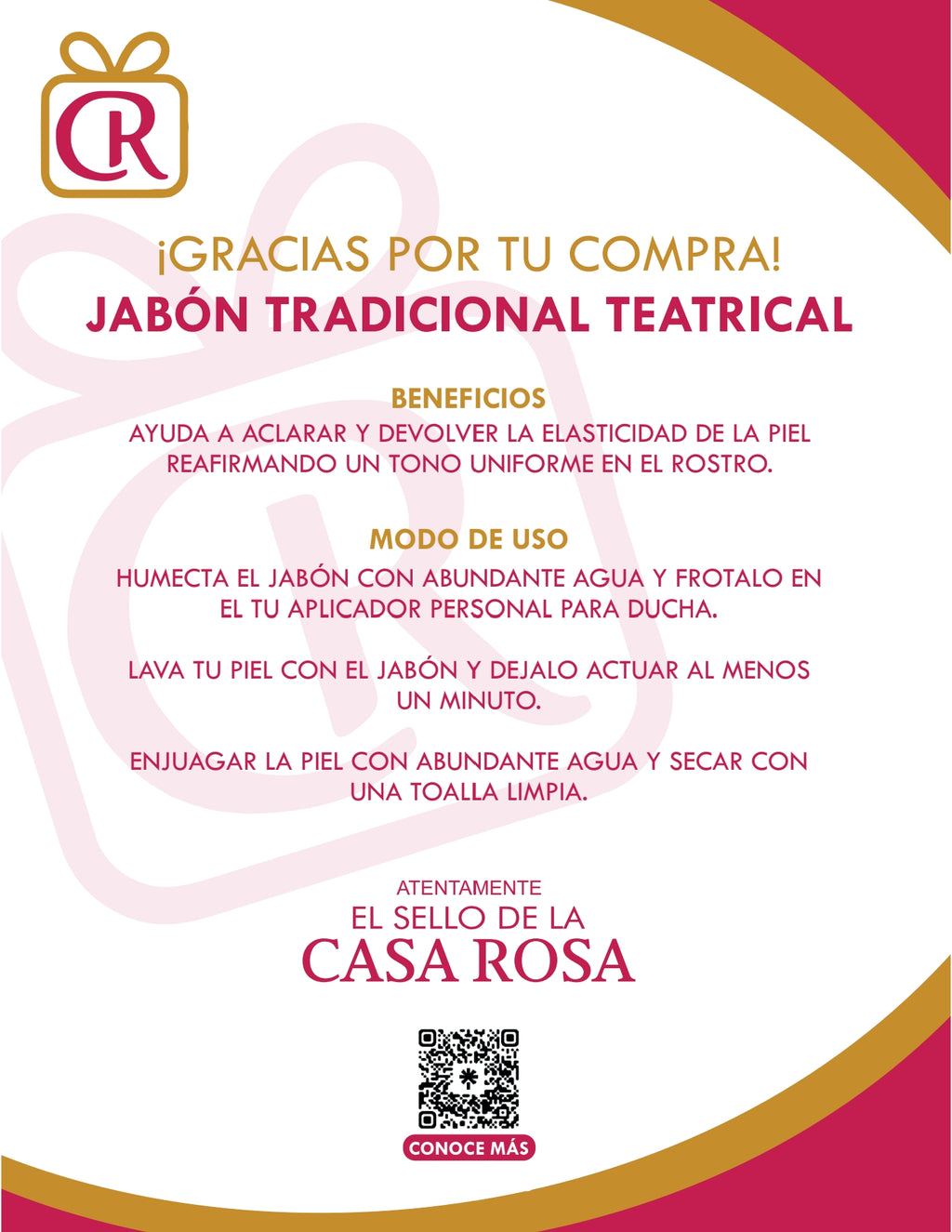 Jabón Tradicional Teatrical 100gr